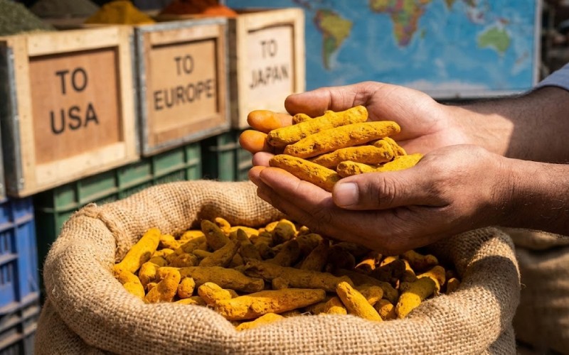 Why Indian Turmeric Fingers Are in High Demand Across the Globe